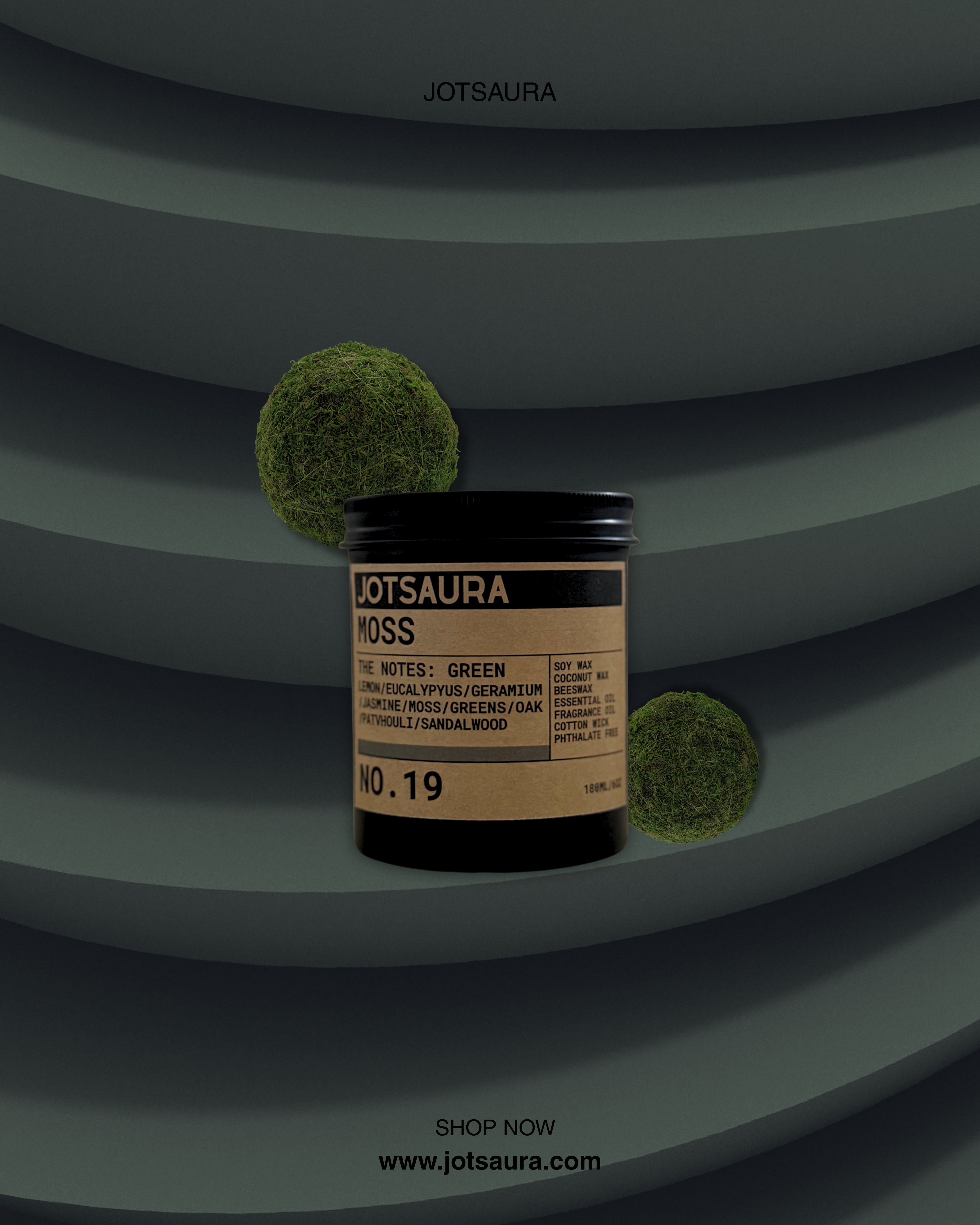 Moss Scented Candle