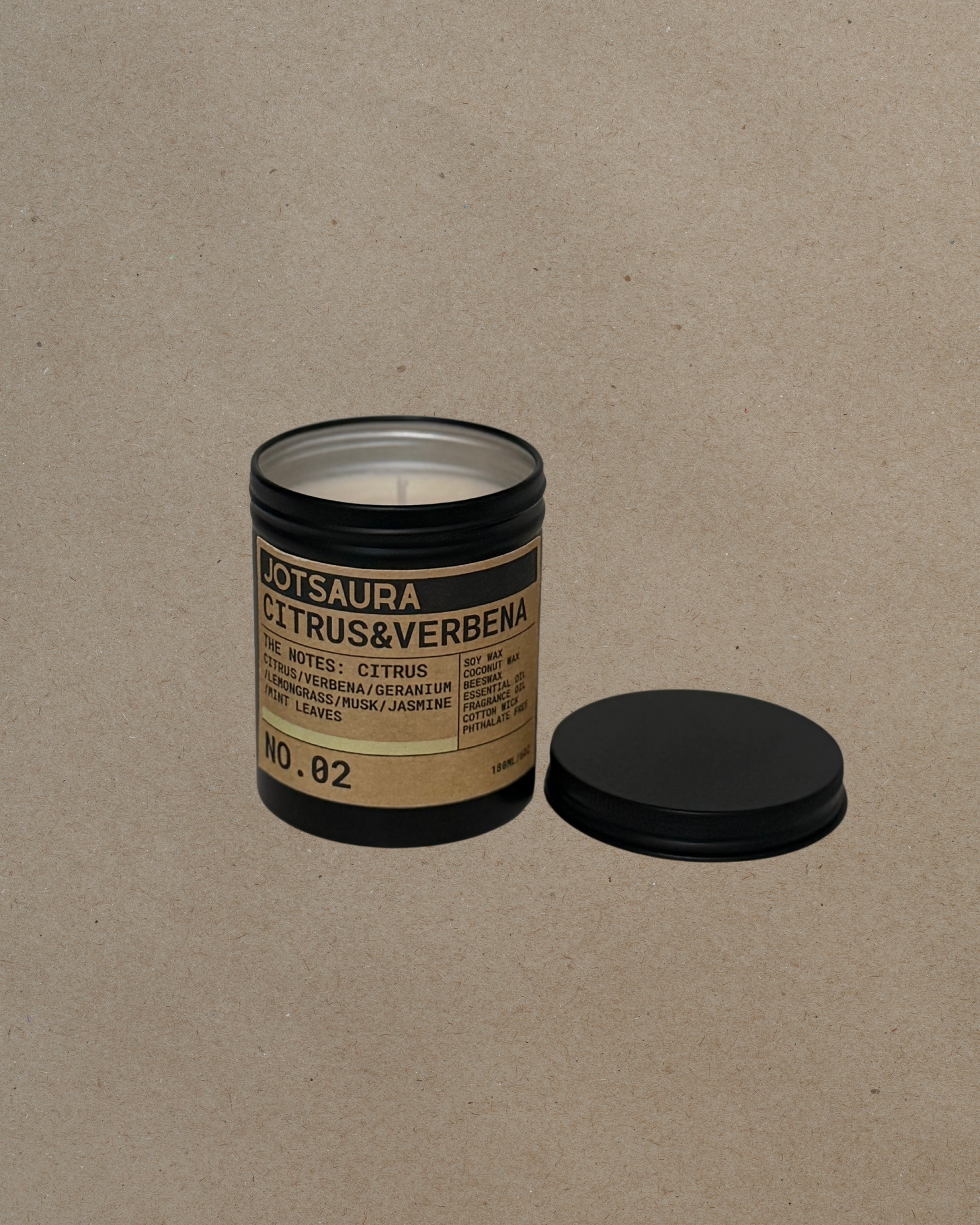 Citrus&Verbena Scented Candle